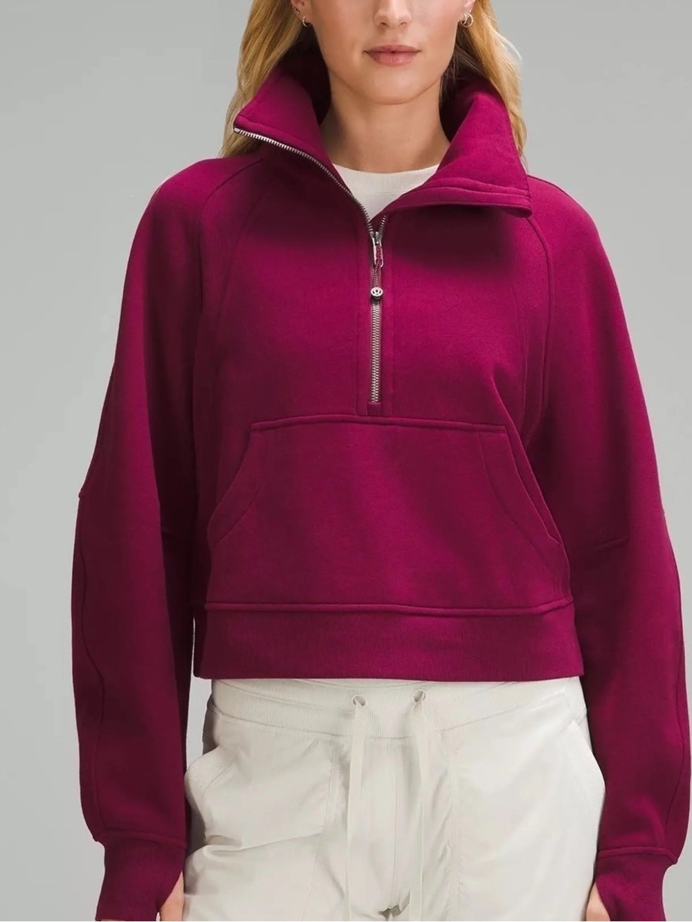 Lululemon Scuba Funnel Neck Quarter Zip Hoodie